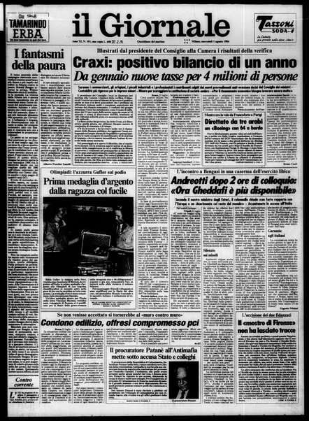 Il giornale : quotidiano del mattino